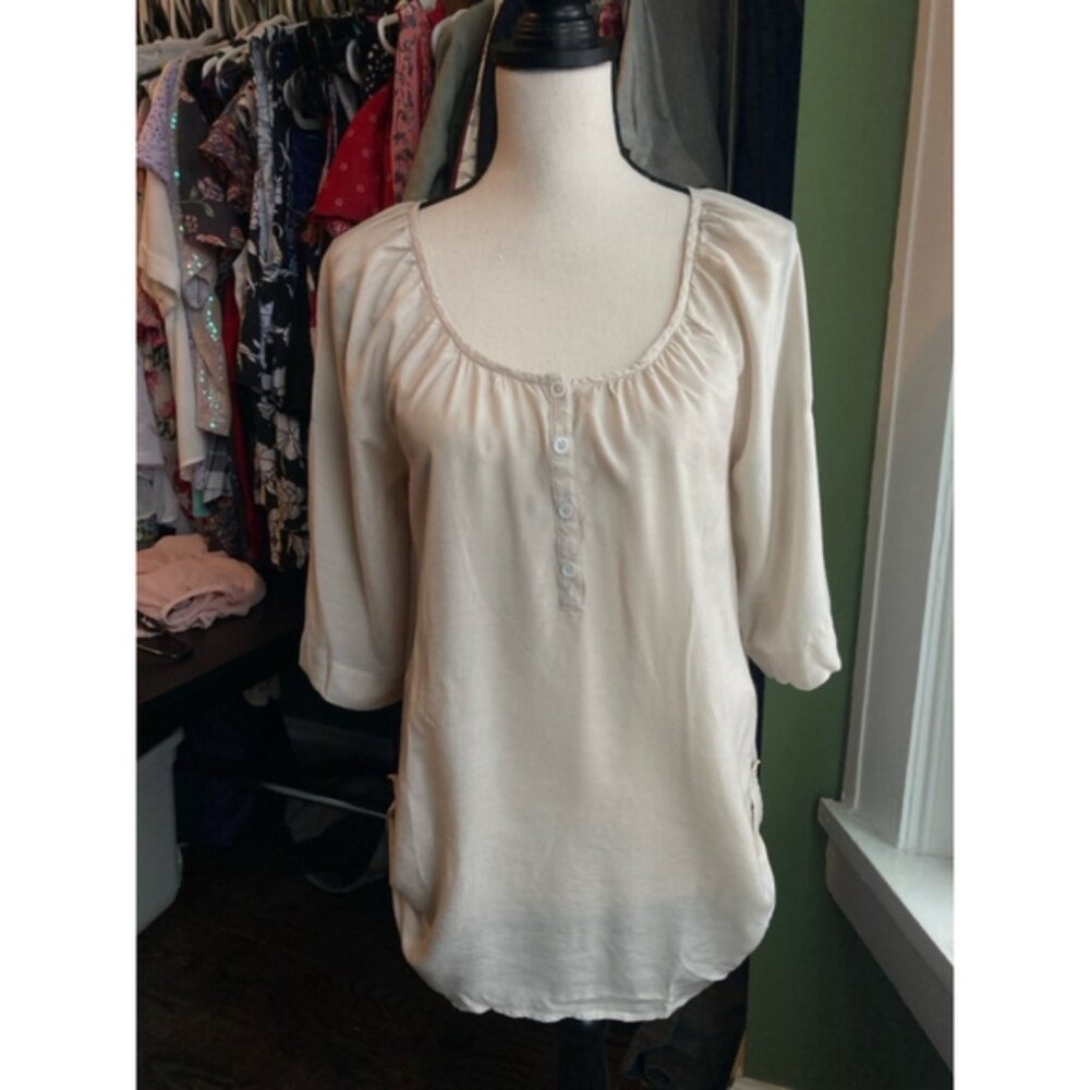 Women's Joe Fresh Beige Blouse Size S